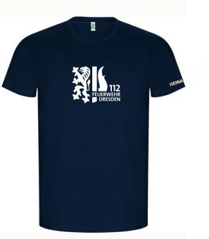 Shirt Organic Dunkelblau 